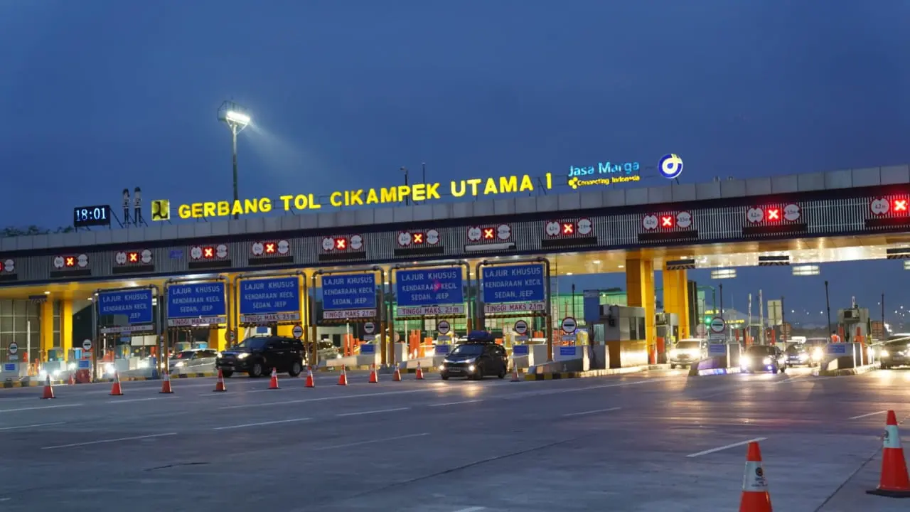 Diskon tarif tol 20 persen kembali diberlakukan pada periode arus balik Hari Raya Idul Fitri 1444H/Lebaran 2023.