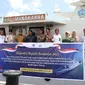 Perwakilan Bank Indonesia Sulbar bersama Lanal Mamuju melakukan Ekspedisi Rupiah Berdaulat (Foto: Liputan6.com/Abdul Rajab Umar)