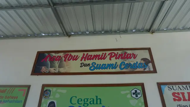 Area Bumil Pintar di Puskesmas Sempu, Banyuwangi, Jawa Timur. (Foto: Fitri Haryanti Harsono/Liputan6.com)
