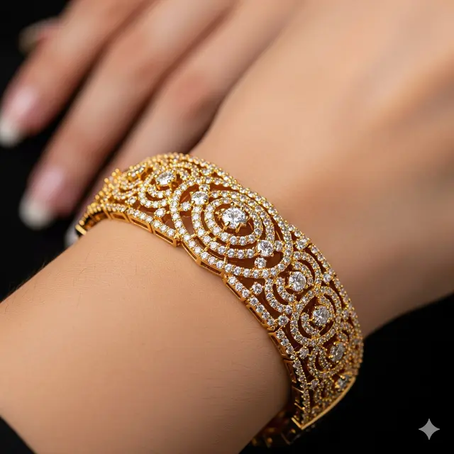 Gelang Kombinasi Batu Zircon