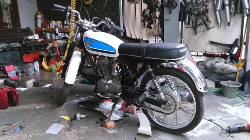 Tahapan Mendandani Motor Jadul Biar Keren