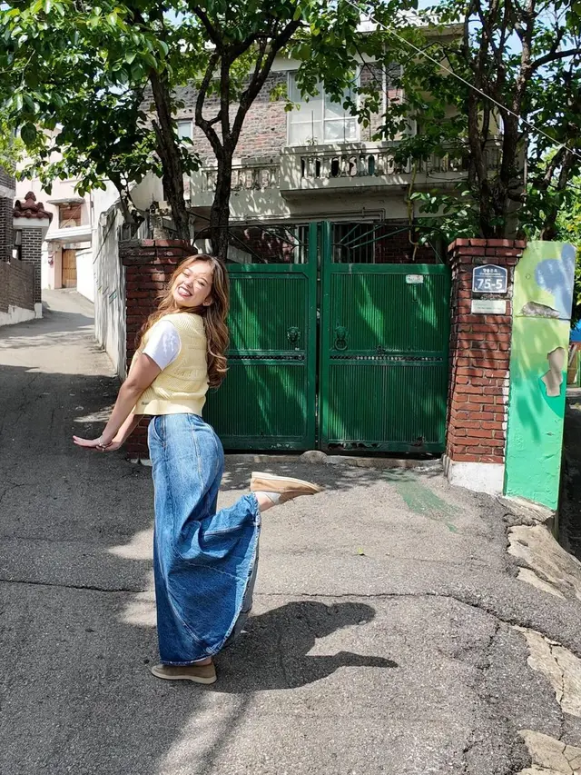 8 Potret Rebecca Klopper Liburan di Korea, Sambangi Lokasi Syuting K-Drama