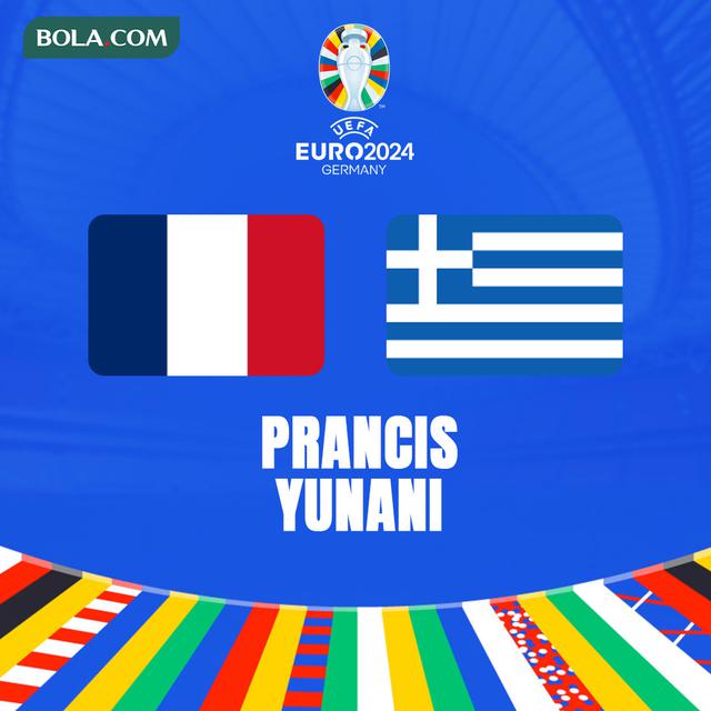 Kualifikasi Euro 2024: Prancis vs Yunani