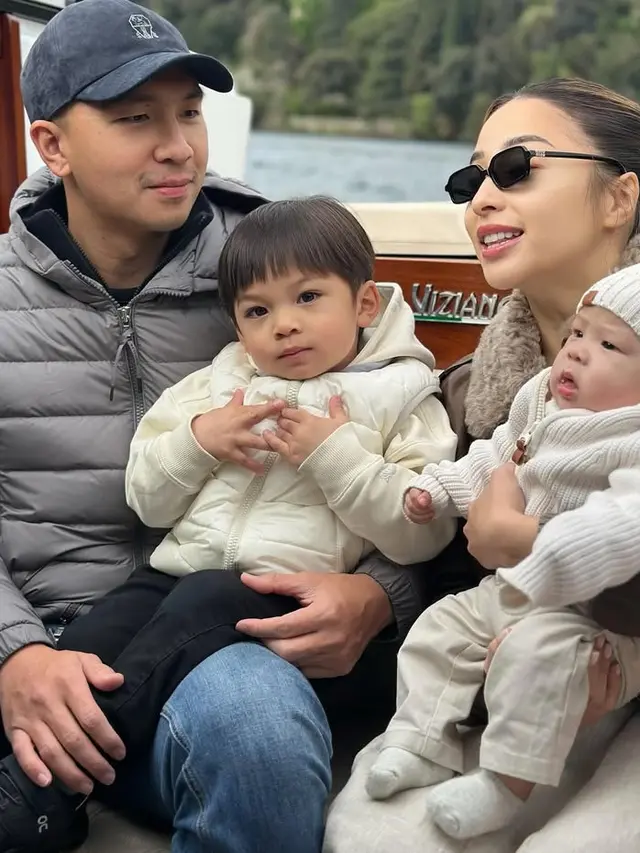 Nikita Willy Rayakan Ulang Tahun Putranya Issa ke-3 di Italia. [@yorafebrina]