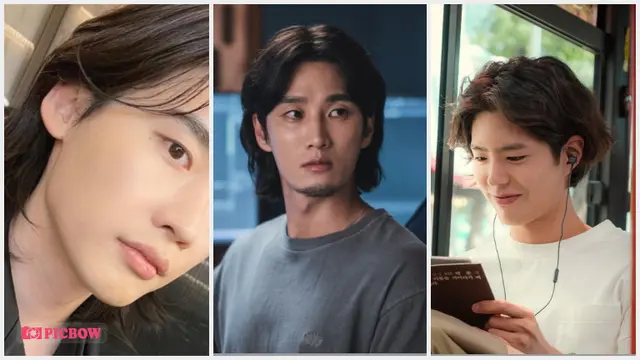 Aktor Korea dengan rambut panjang (Doc. Kbizoom.com)