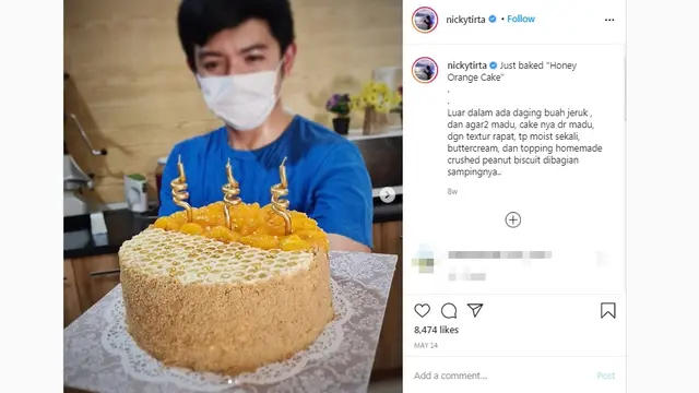 Honey Orange Cake