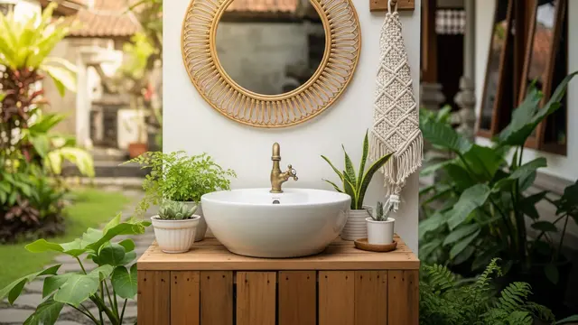 Ide Tempat Cuci Tangan di Halaman Rumah