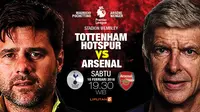 Tottenham Hotspur vs Arsenal (Liputan6.com/Abdillah)
