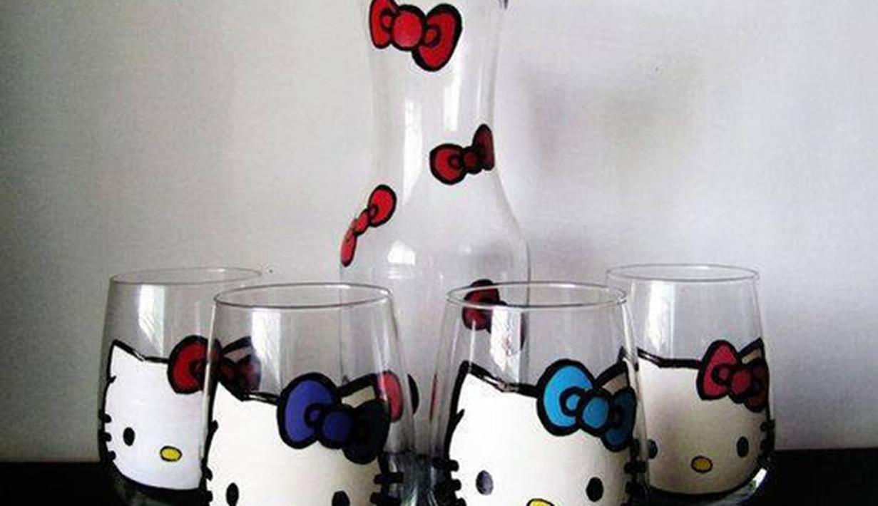 Peralatan Dapur  Bentuk Hello  Kitty  Super Cute Dan Cantik  