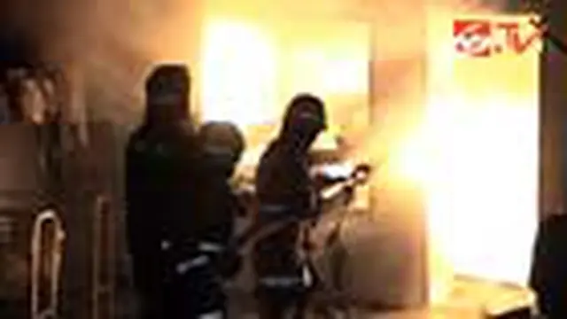 Mess Karyawan Terbakar