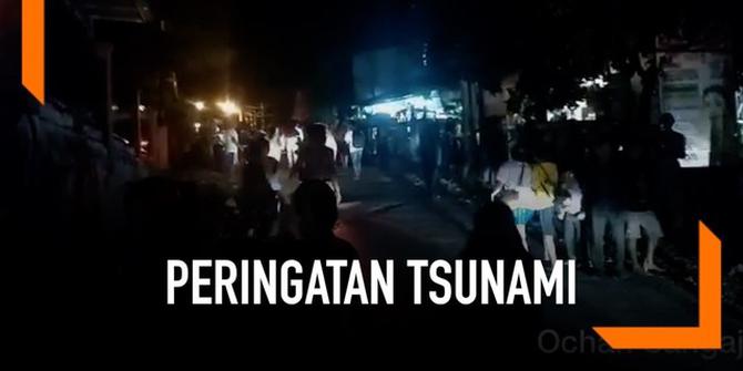 VIDEO: Kepanikan Warga saat Gempa Guncang Sulteng