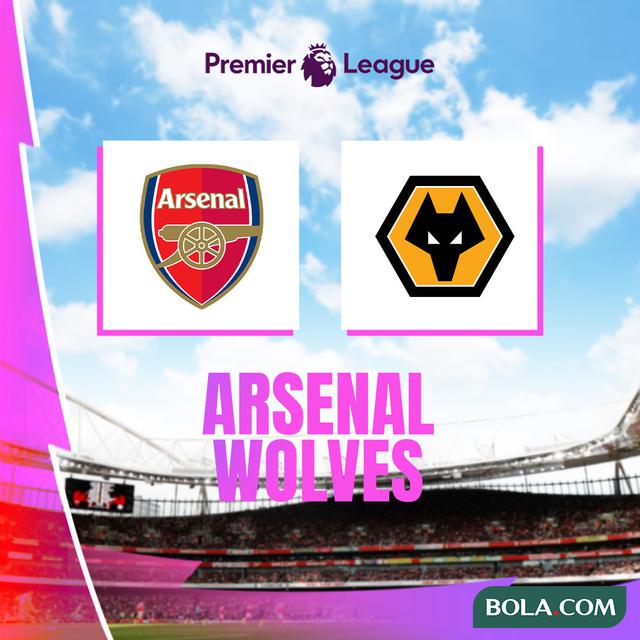 Liga Inggris - Arsenal Vs Wolves