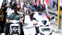 Presiden Joko Widodo dan Iriana Jokowi melakukan kunjungan kerja di Kabupaten Wakatobi, Provinsi Sulawesi Tenggara, pada Kamis, 9 Juni 2022. (Biro Pers Kepresidenan)