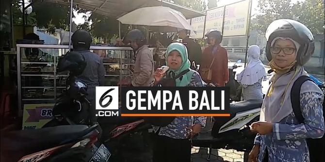 VIDEO: Gempa Bali Bikin Karyawan di Jember Panik