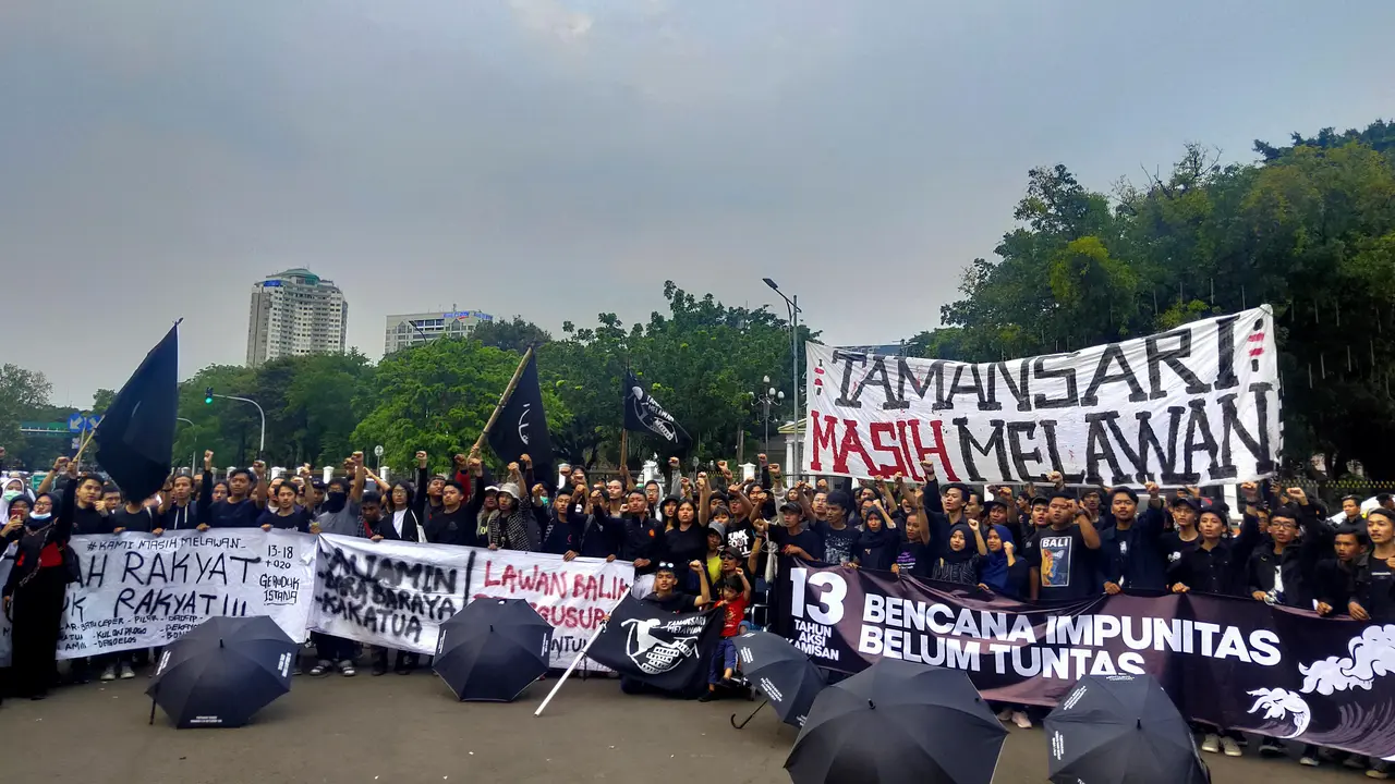 13 Tahun Aksi Kamisan di Depan Istana Negara
