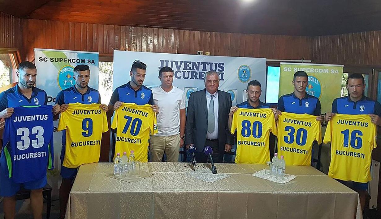 Juventus Bucharest atau Bucuresti didirikan di Rumania sebelum Perang Dunia II dan kembali muncul ke permukaan pada 1992. Pada awal musim 2018/2019 nama klub akhirnya berubah menjadi FC Colentina setelah pihak Juventus Italia mengancam menempuh jalur hukum atas kesamaan nama dan logo klub.(www.gsp.ro/fotbal/liga-1)