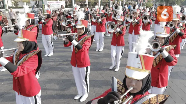 Kirab Obor Asian Games 2018 di Jogjakarta