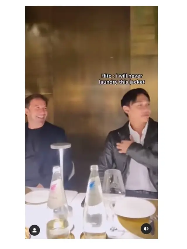 Momen Caesar Hito Bertemu Alessandro Del Piero (Sumber: Instagram/hitocaesar)