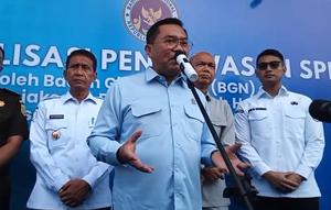 Wakil Kepala BGN Sony Sanjaya ketika di Tuban. (Liputan6.com/Ahmad Adirin)