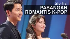Song Joong Ki dan Song Hye Kyo tampil mesra hingga membuat penggemar iri di acara penghargaan bergengsi di Korea Selatan. Seperti apa ceritanya? Saksikan hanya di Starlite!