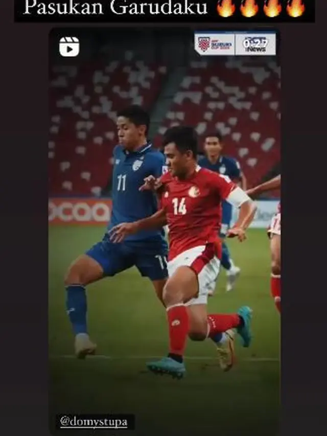 Kalah Telak, 6 Artis Ini Beri Ucapan Semangat ke Pemain Timnas Indonesia
