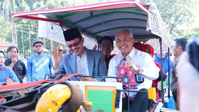 Delman Asal Lampung Jadi Angkutan Wisata di Kota Palembang