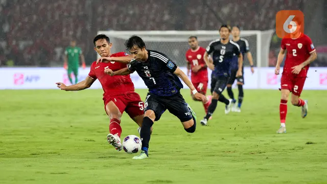 Timnas Indonesia vs Timnas Jepang Kualifikasi Piala Dunia 2026
