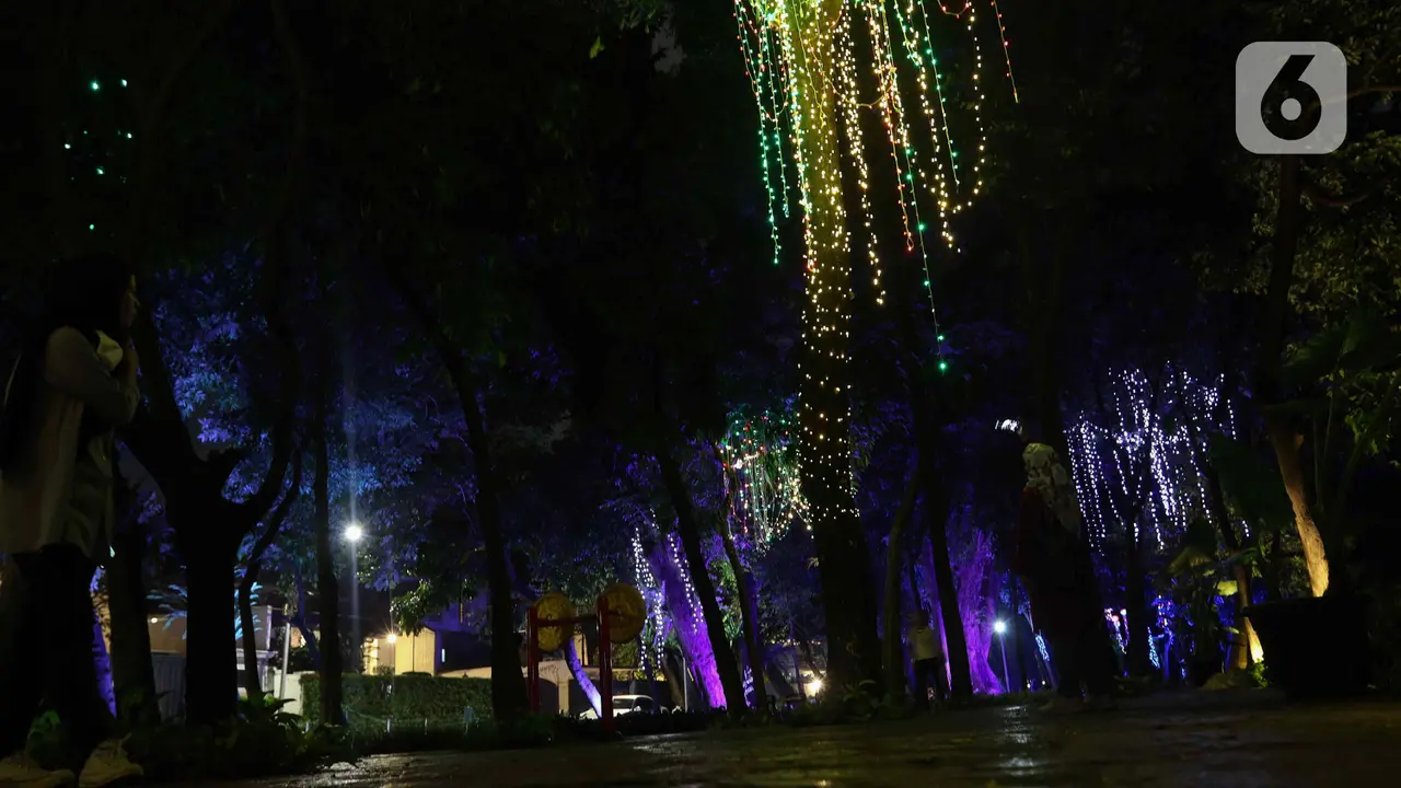 Jakarta Light Festival Sambut Perayaan Natal dan Tahun Baru 2023