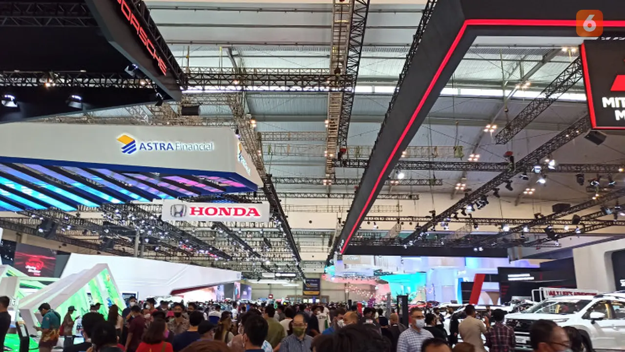 Suasana pameran GIIAS 2022 (Richard HPM)