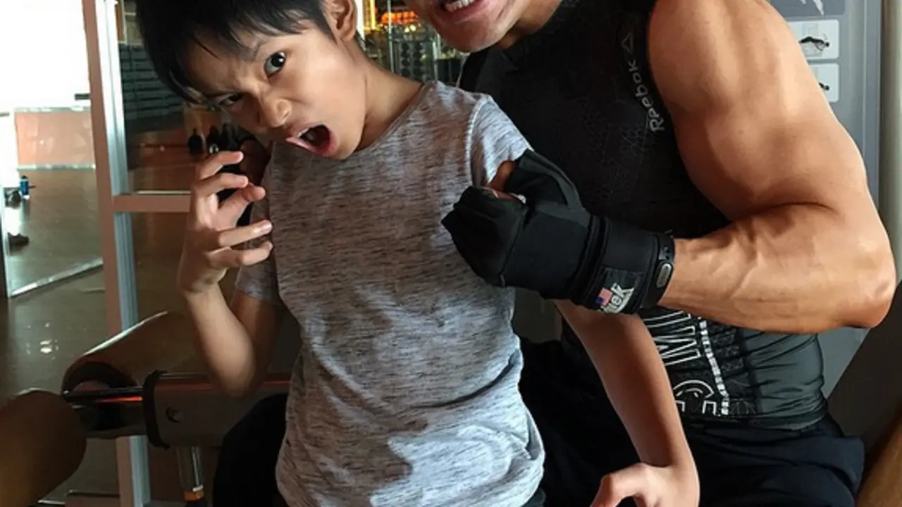 Deddy Corbuzier dan Azka Nikola Corbuzier