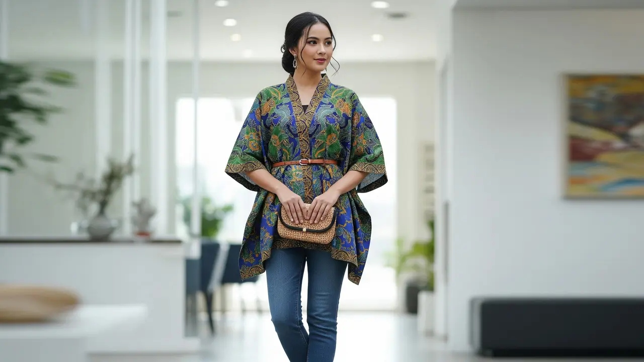 9 Model Atasan Batik Wanita Cocok untuk Acara Formal dan Informal