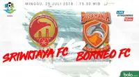 Liga 1 2018 Sriwijaya FC Vs Pusamania Borneo FC (Bola.com/Adreanus Titus)