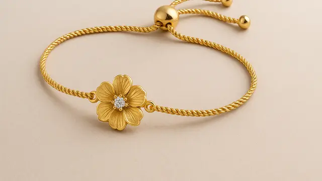 7 Model Gelang Emas Serut yang Praktis, Elegan dan Fleksibel untuk Semua Gaya