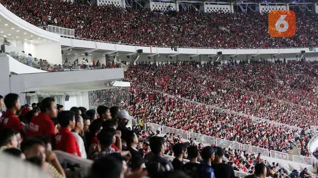 Foto: Atmosfer Nonton Langsung Timnas Argentina di SUGBK, Momen Langka Sensasinya Beda