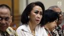 Ketua Pansel Capim KPK Yenti Garnasih memberikan paparan saat Rapat Dengar Pendapat Umum (RDPU) dengan Komisi III DPR di Kompleks Parlemen, Jakarta, Senin (9/9/2019). Rapat terkait dengan dimulainya uji kelayakan dan kepatutan atau fit and proper test capim KPK. (Liputan6.com/Johan Tallo)