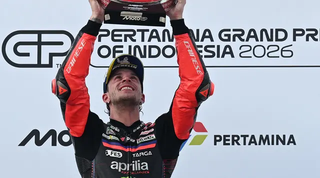 Marco Bezzecchi Juara MotoGP Indonesia 2026, Aprilia Kuasai Podium Mandalika