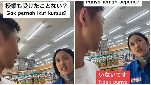 Viral Karyawan Minimarket Fasih Bahasa Jepang, Belajar Otodidak dengan Nonton Anime