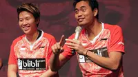 Ganda campuran Indonesia Tontowi Ahmad / Liliyana Natsir. (istimewa)