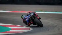 Fabio Quartararo di Sirkuit Mandalika. (Twitter/Monster Energy Yamaha MotoGP)