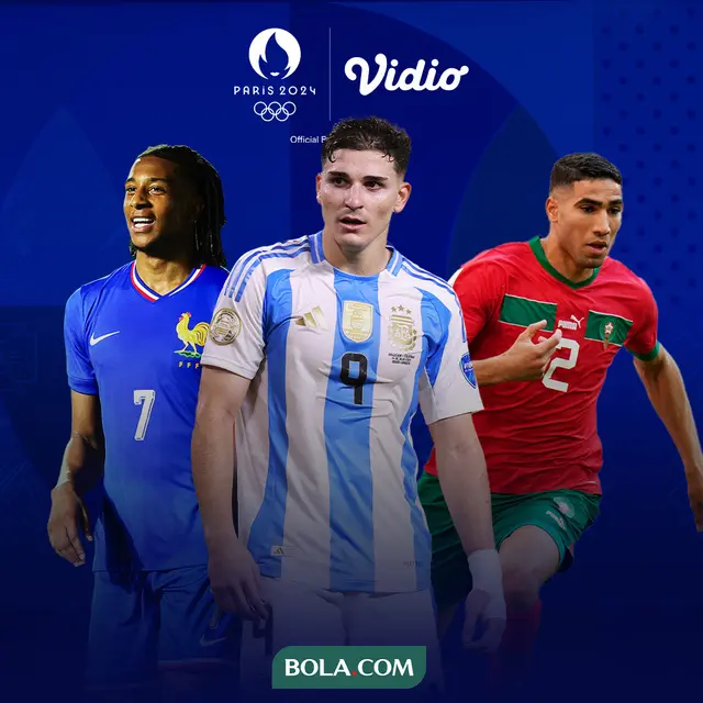 Olimpide 2024 - Michael Olise, Julian Alvarez, Achraf Hakimi