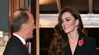 Kate Middleton Menawan di Acara Resmi Kerajaan Inggris, Kenakan Anting Putri Diana dan Cincin Tunangan Bermata Safir