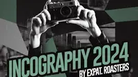 Incography 2024 merupakan kompetisi fotografi kopi Indonesia yang digelar oleh&nbsp;Expat Roasters. (Dok:&nbsp;Expat. Roasters)