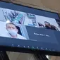 persidangan yang berlangsung secara teleconfrence di Ruang Cakra II, Pengadilan Negeri (PN) Medan, Rabu (15/12/2021)