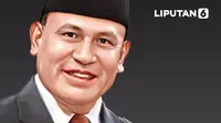 Banner Infografis Desakan Penahanan Firli Bahuri Usai Jadi Tersangka Pemerasan. (Liputan6.com/Abdillah)