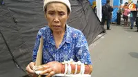 Hindari Kebakaran Kelapa Gading, Tangan Nenek Sarifah Patah