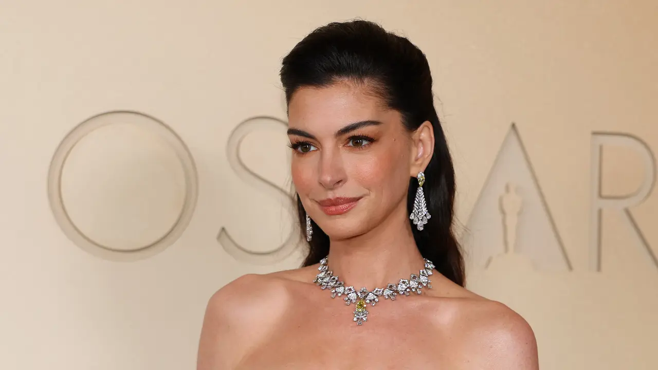 Ann Hathaway. (ANGELA WEISS / AFP)