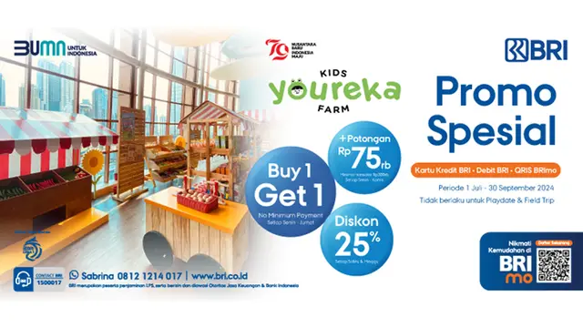 Promo Spesial Kids Youreka Farm.