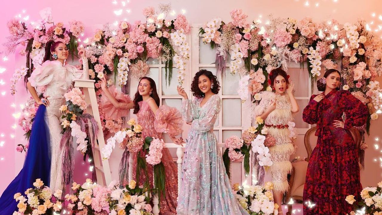 Yasmin Napper dkk pemotretan tema film Encanto