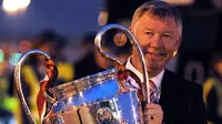 2. Alex Ferguson - 2 gelar Liga Champions, Manchester United (1999 dan 2008). (AFP/Andrew Yates)