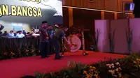 Kepala Staf Angkatan Darat (Kasad) Jenderal TNI Mulyono bersama Menteri Pendidikan dan Kebudayaan Muhadjir Effendy (Liputan6.com/Anendya Niervana)